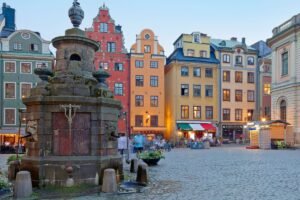 Gamla Stan the old town in Stockholm