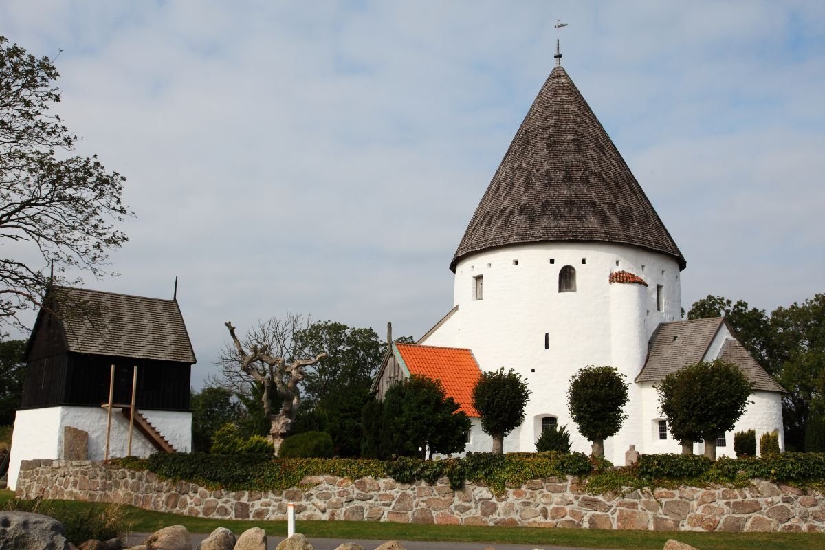 One of the round churches (rundkirker) of Bornholm
